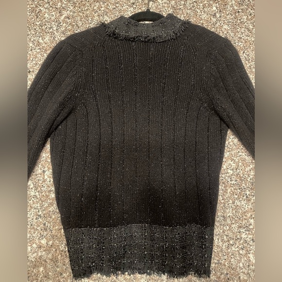 CHANEL Vintage  🌟 Cashmere blend 100% AUTHENTIC - Picture 11 of 16